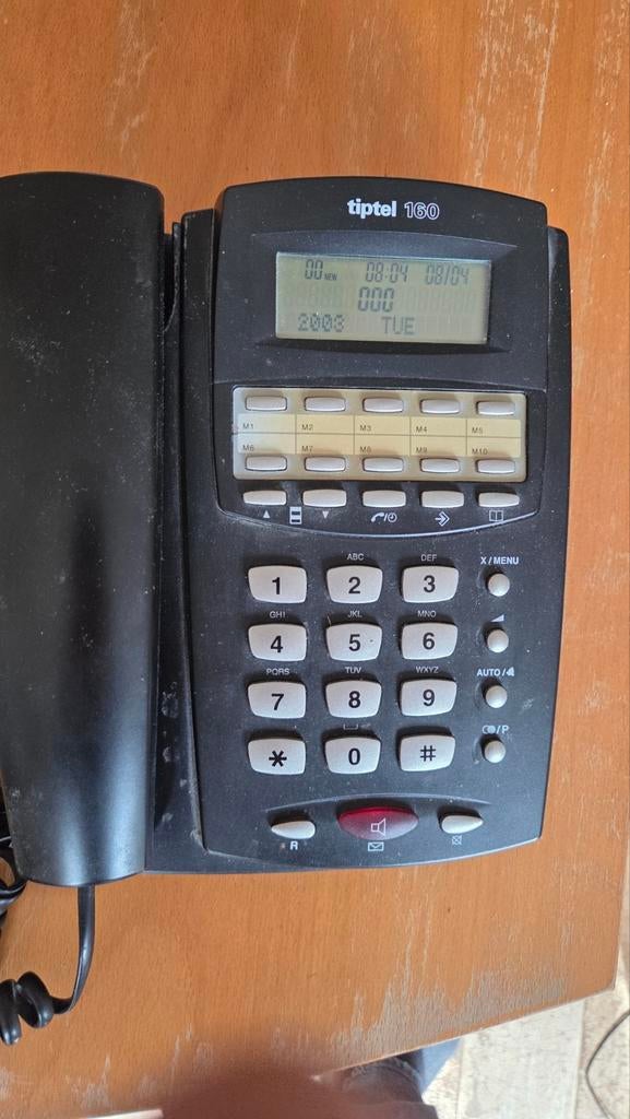 Vaste telefoon: tiptel 160, Ophalen of Verzenden, Gebruikt