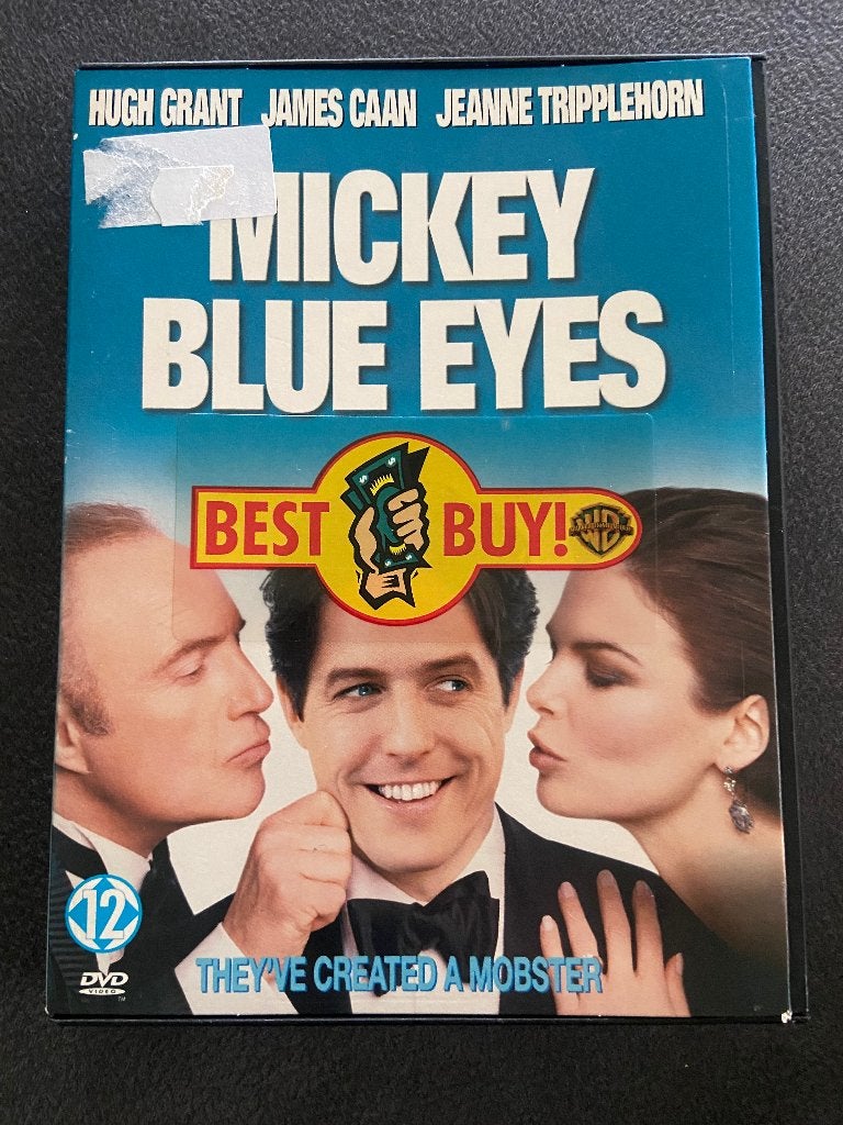 Mickey Blue eyes, Vanaf 12 jaar, Ophalen of Verzenden, Zo goed als nieuw, Actiekomedie