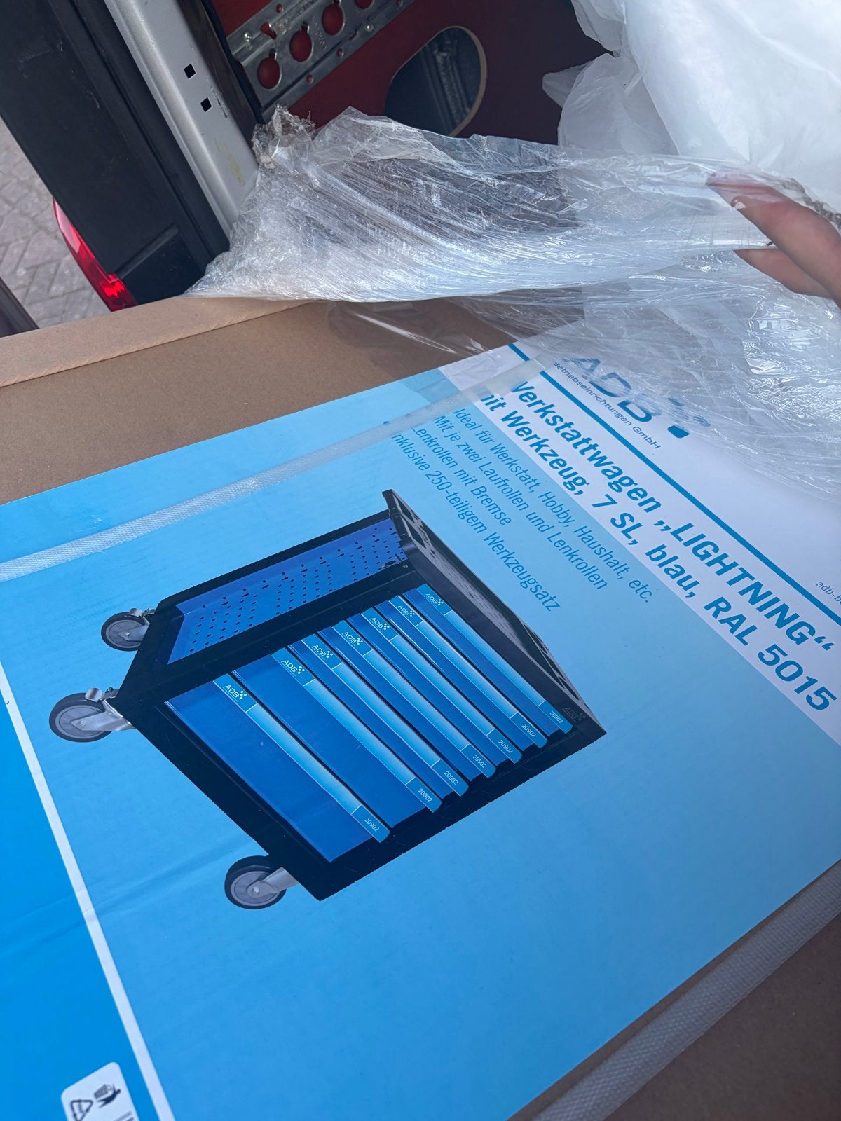 Nieuwe 250-delige gereedschapswagen, Ophalen of Verzenden, Nieuw, Gereedschapsset