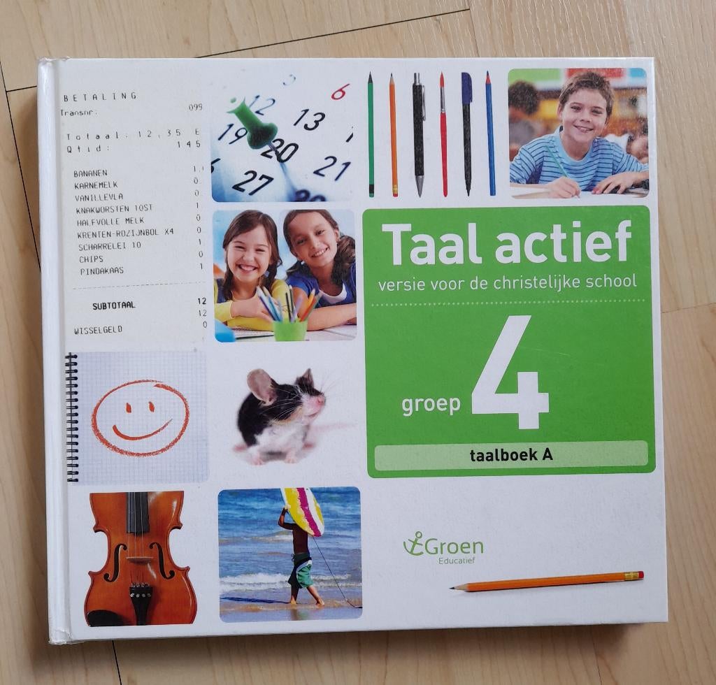 TAAL METHODE TAAL ACTIEF TAALBOEK A GROEP 4, Ophalen of Verzenden, Gelezen, Overige niveaus, Nederlands