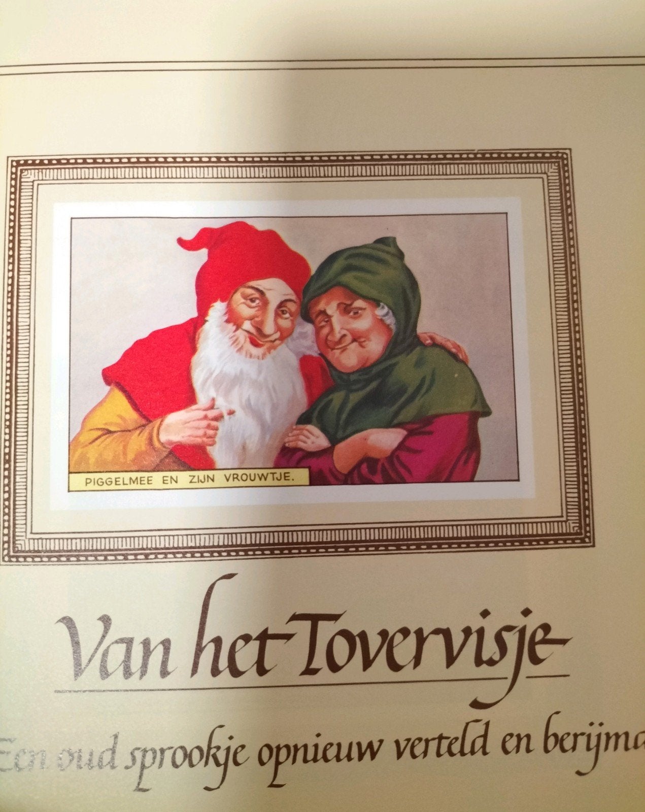 Van het Tovervisje - Oud sprookje met illustraties, Boeken, Ophalen of Verzenden, Gelezen, Onbekend