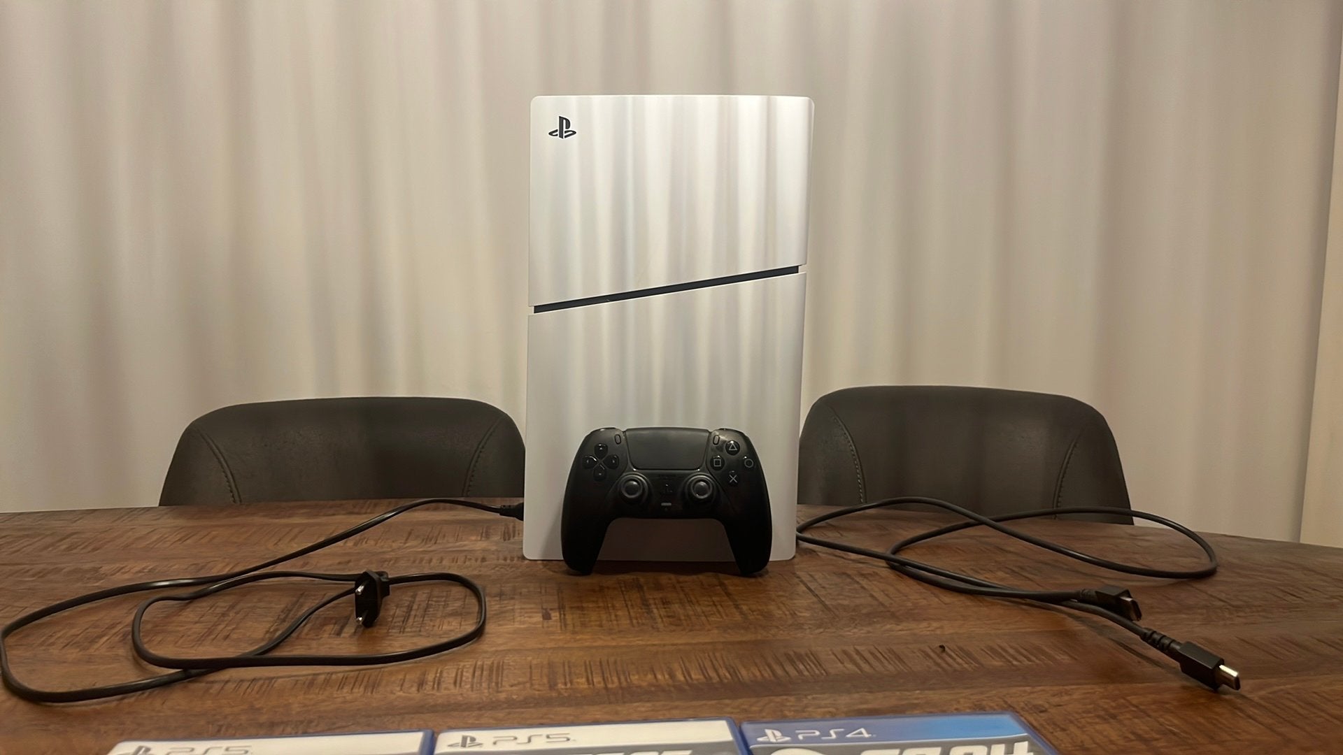 PlayStation 5 met controller-zwart originele doos inbegrepn, Spelcomputers en Games, Ophalen, Online, Zo goed als nieuw, 3 spelers of meer
