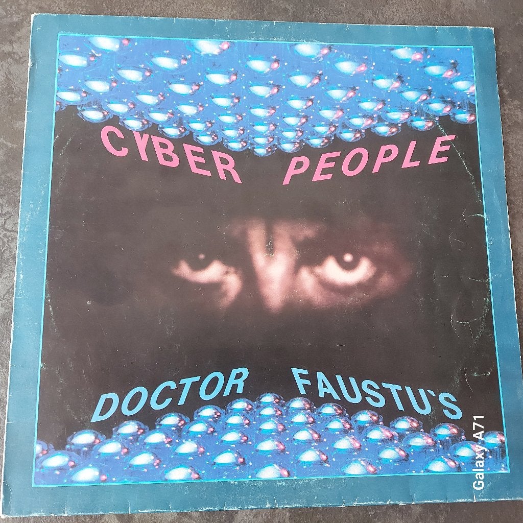 12 inch Maxisingel Cyber People - Doctor Faustu's (1986), Gebruikt, Ophalen of Verzenden, Fotohoes, Disco