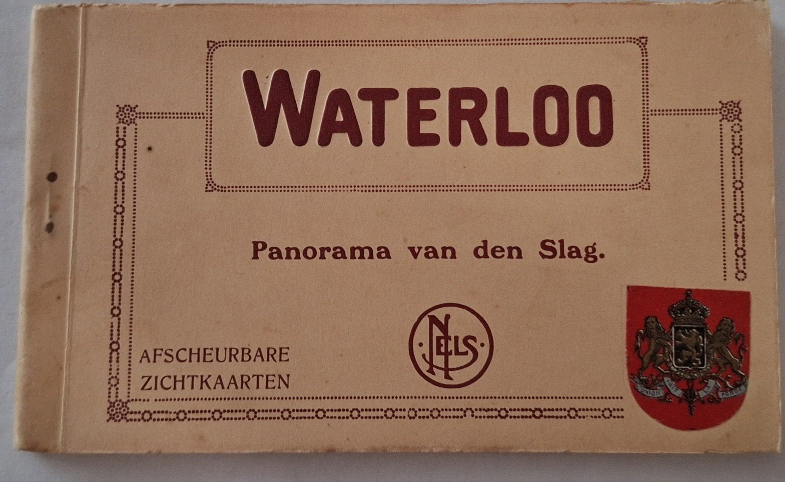 Waterloo Panorama Slag - Afscheurbare Zichtkaarten, Verzamelen, Ophalen of Verzenden