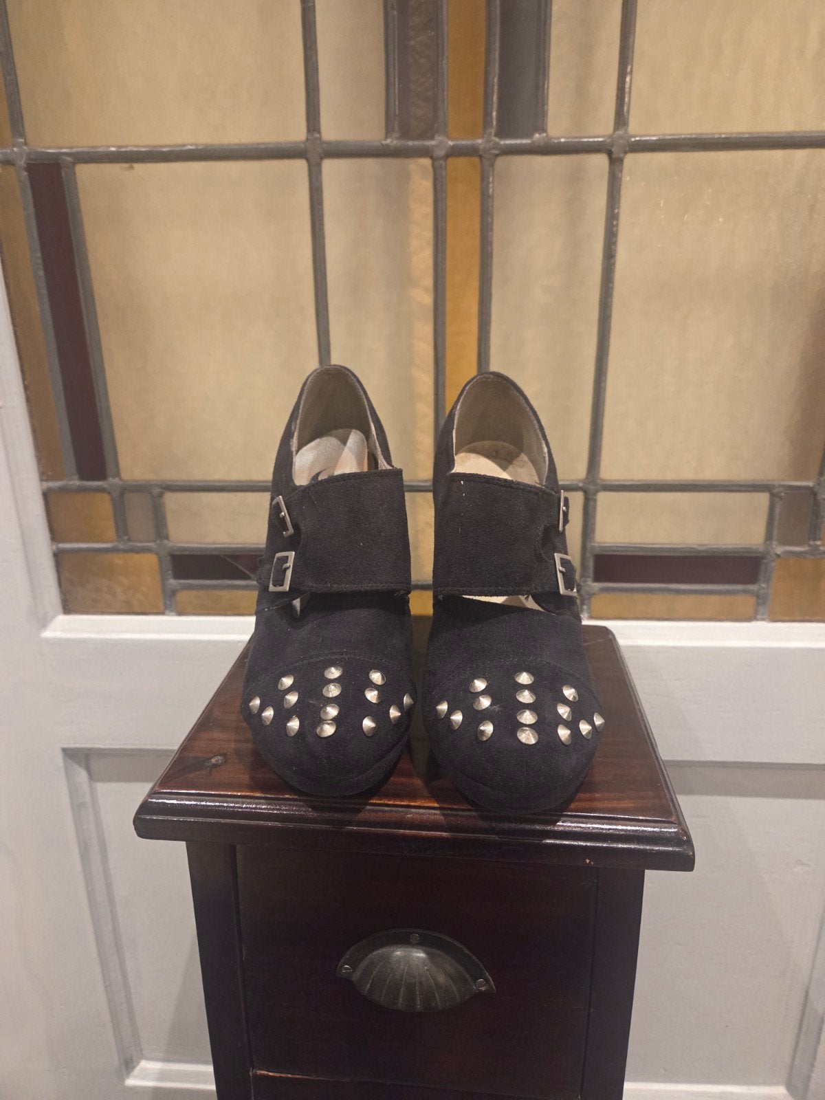 stoere Sasha hakken maat 38, Zwart, Sasha, Ophalen of Verzenden, Schoenen met hoge hakken