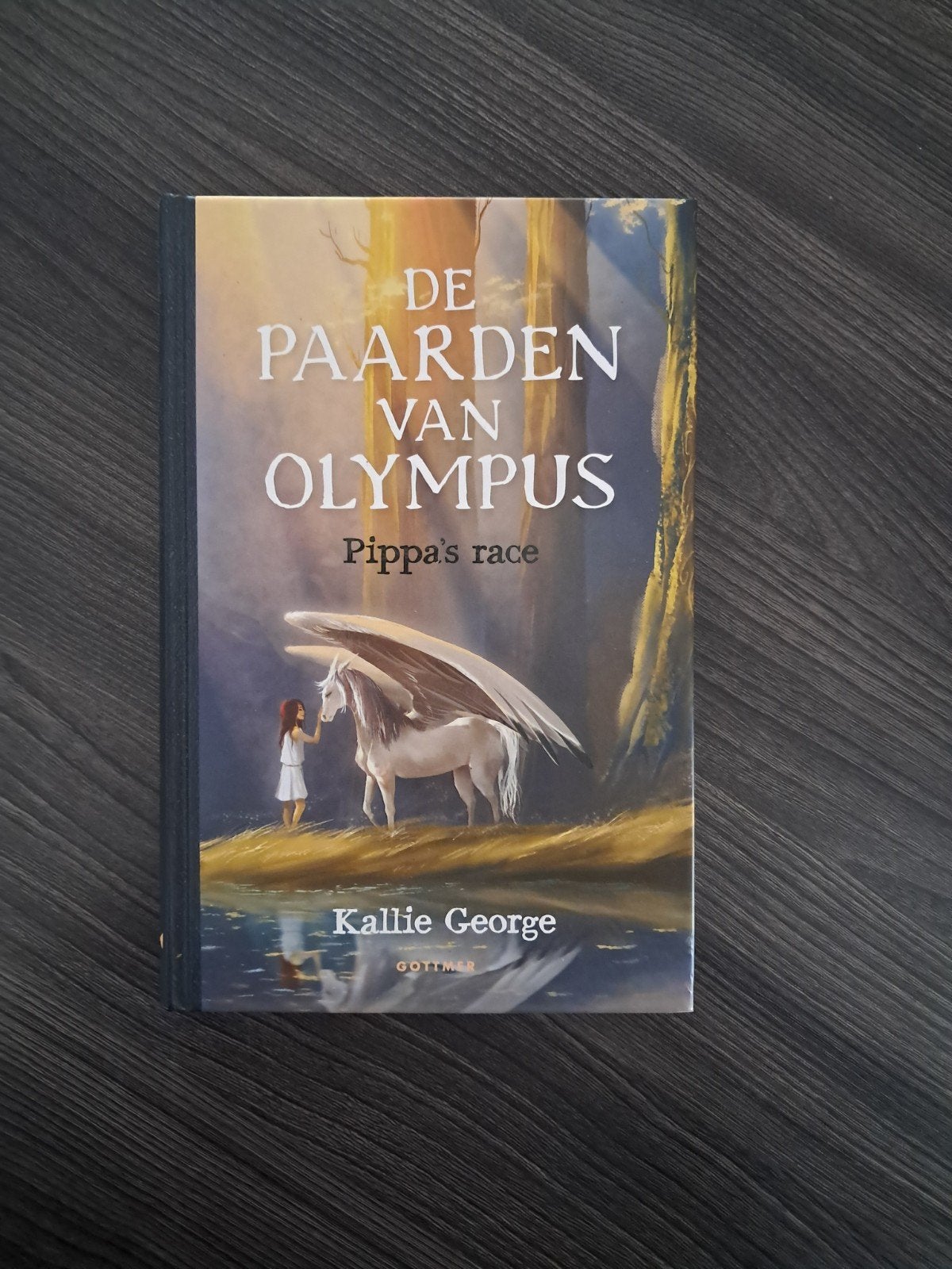 De Paarden van Olympus - Het verloren veulen & Pippa's race, Ophalen of Verzenden, Zo goed als nieuw, Kallie George, Fictie algemeen