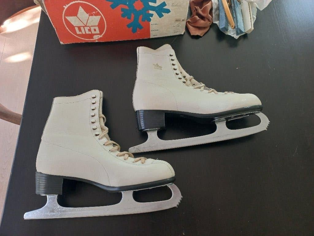 witte Lico kunstschaatsen maat 41, Overige merken, Gebruikt, Ophalen of Verzenden, Kunstschaatsen
