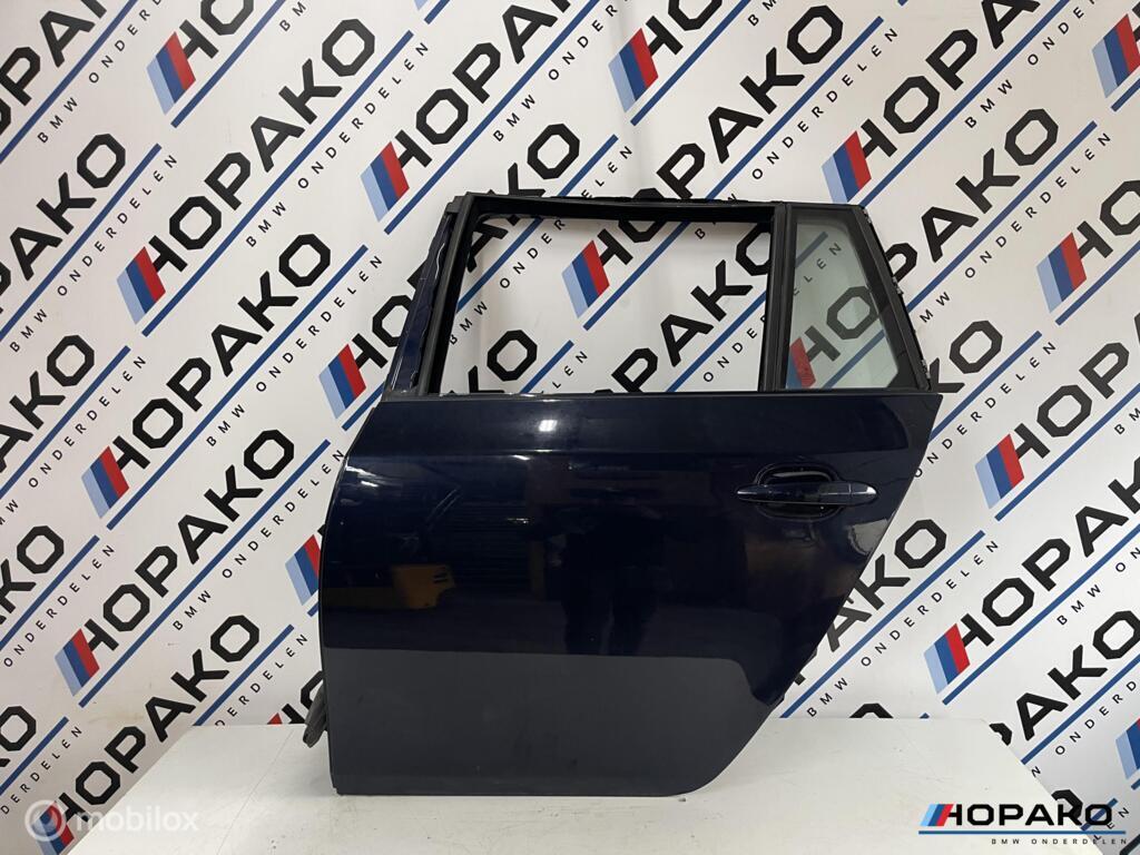BMW 5 serie E61 |achterdeur links| Orient blue metallic, Gebruikt, Deur, Einsteinlaan 5, Rijnswijk, Ophalen of Verzenden