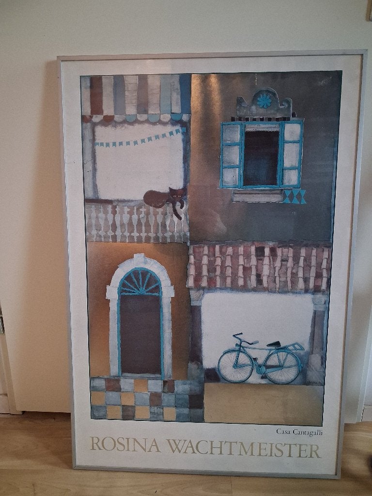 Rosina Wachtmeister - Casa Cantagalli, Ophalen, Zo goed als nieuw, Minder dan 50 cm, Schilderij