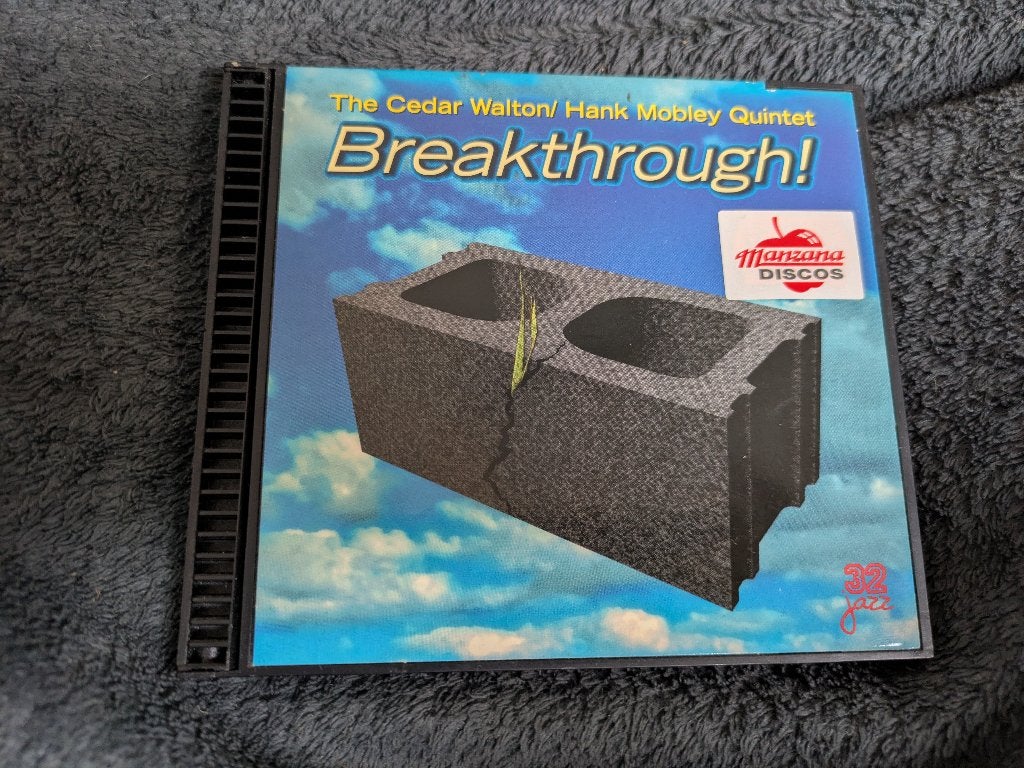 The Cedar Walton/Hank Mobley Quintet - Breakthrough!, Ophalen of Verzenden, Gebruikt, Jazz