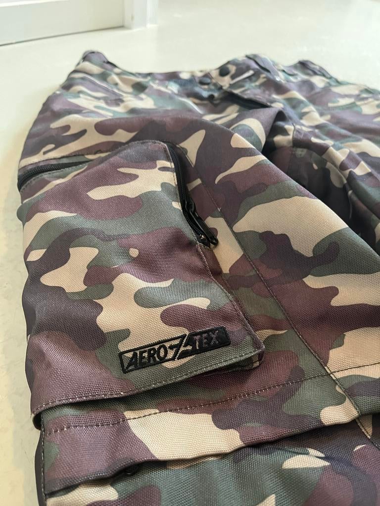 Difi Camo motorbroek - Maat M 50, Motoren, Kleding | Motorkleding, Ophalen of Verzenden, Tweedehands, Dames, Broek | textiel