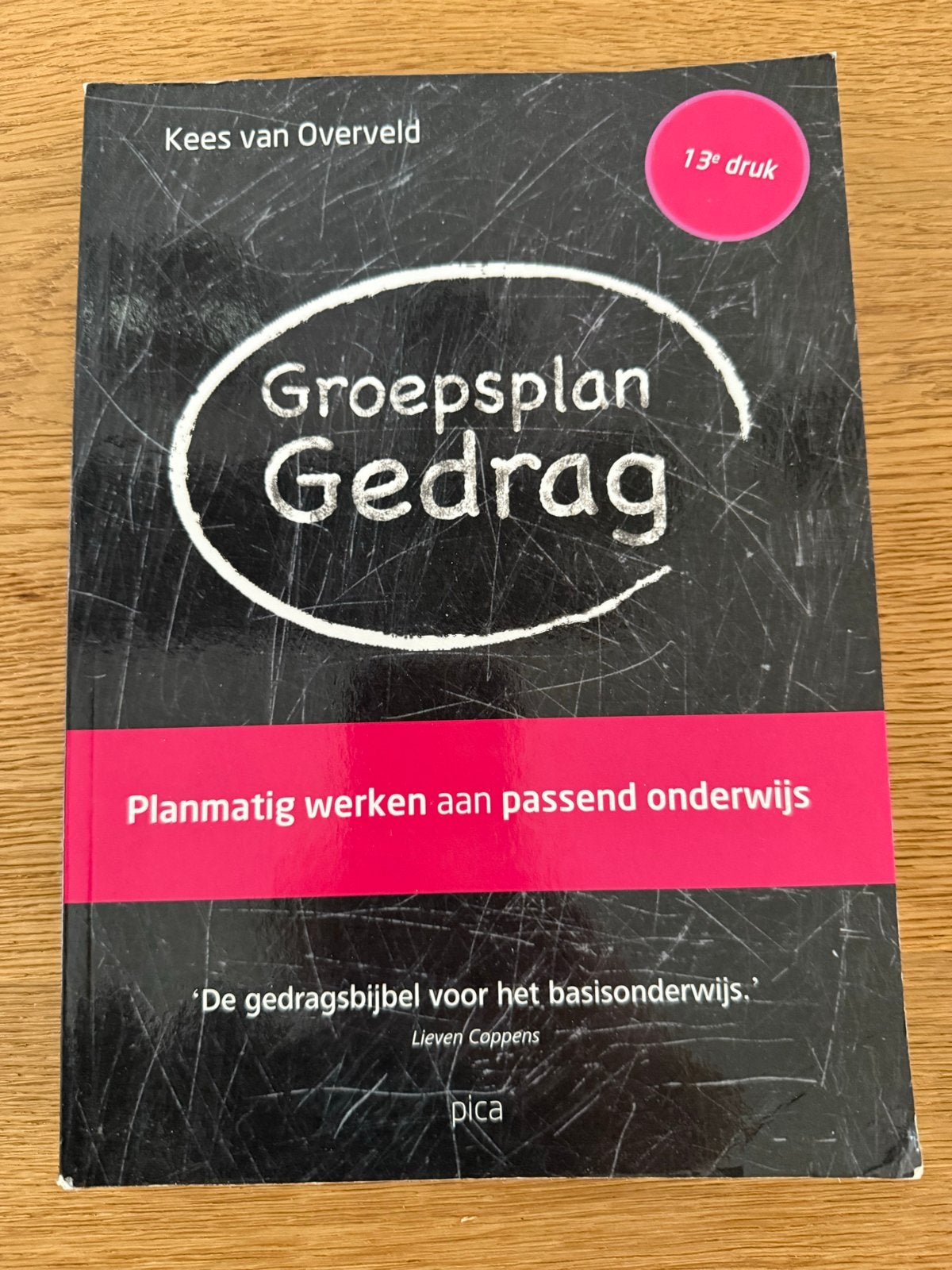Groepsplan Gedrag - Kees van Overveld (13e druk), Ophalen of Verzenden, Gamma, Gelezen, HBO