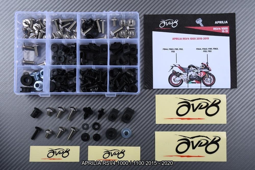 Kuip bouten set voor APRILIA RSV4 1000 / 1100 2015 - 2020, Ophalen of Verzenden, Nieuw