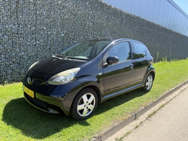 Toyota Aygo 1.0-12V + Airco | 5 Drs (bj 2008), Gebruikt, 4 stoelen, Origineel Nederlands, Bedrijf