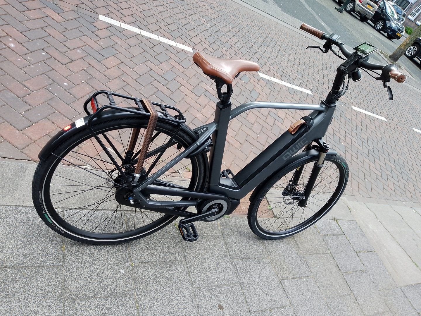 Qwic Premium Q MN8 h60 elektrische herenfiets middenmotor, Gebruikt, -, -, -
