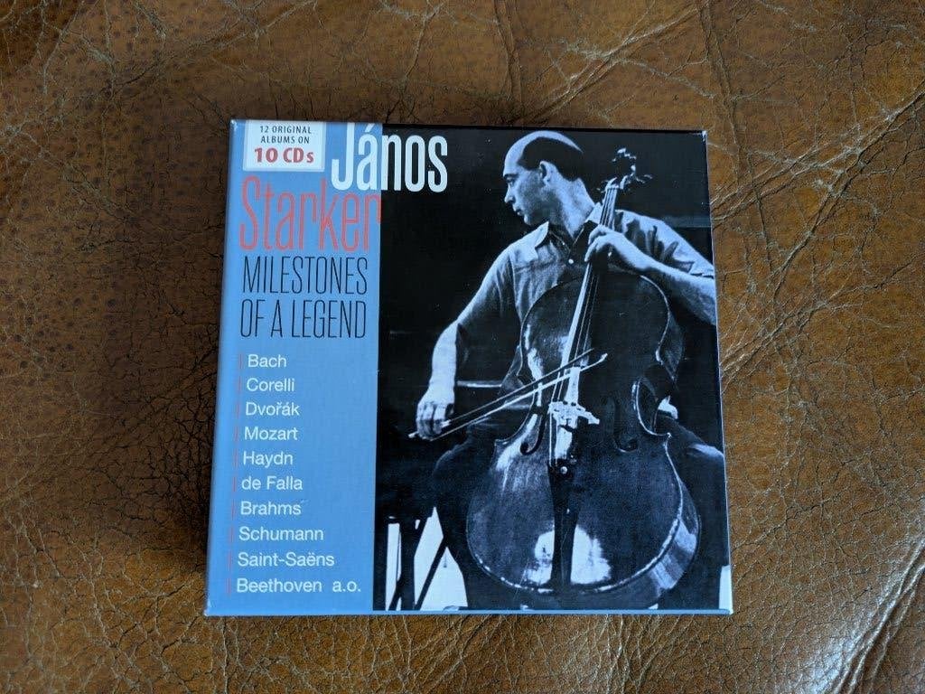 János Starker - Milestones of a Legend (10 CD Boxset), Boxset, Soloconcert, Ophalen of Verzenden, Zo goed als nieuw