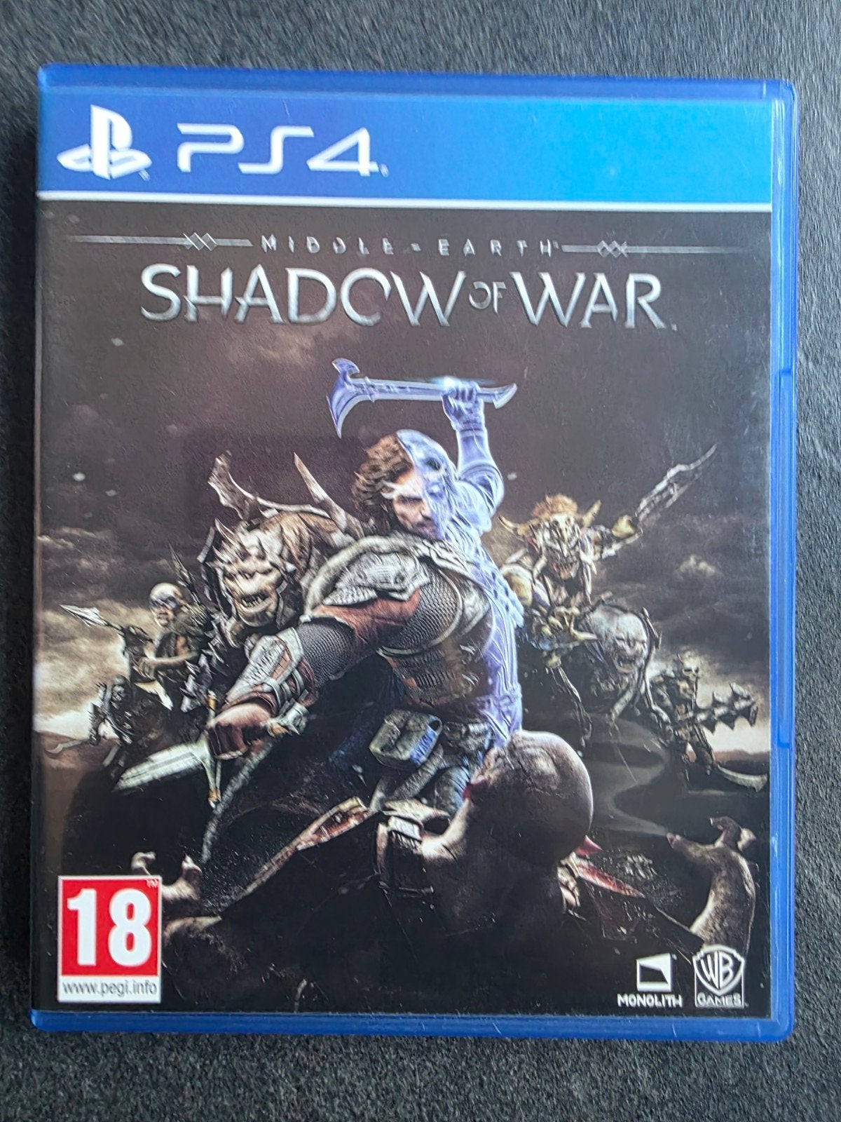 Middle-earth: Shadow of War PS4 - Actie RPG, Vanaf 18 jaar, 1 speler, Ophalen of Verzenden, Zo goed als nieuw