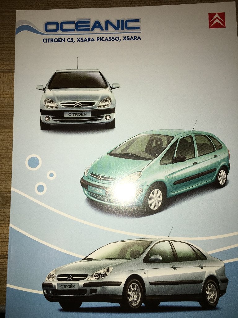8x Citroën brochures folders C5 ZX Xantia XM Saxo Xsara Pica, Ophalen of Verzenden, Zo goed als nieuw, Citroën