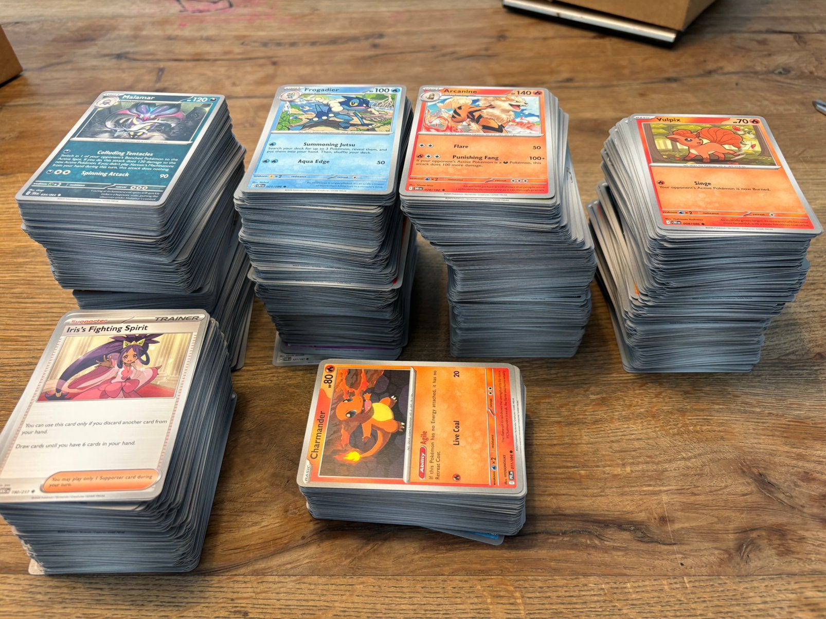 Pokemon verzameling, Ophalen of Verzenden, Zo goed als nieuw, Meerdere kaarten