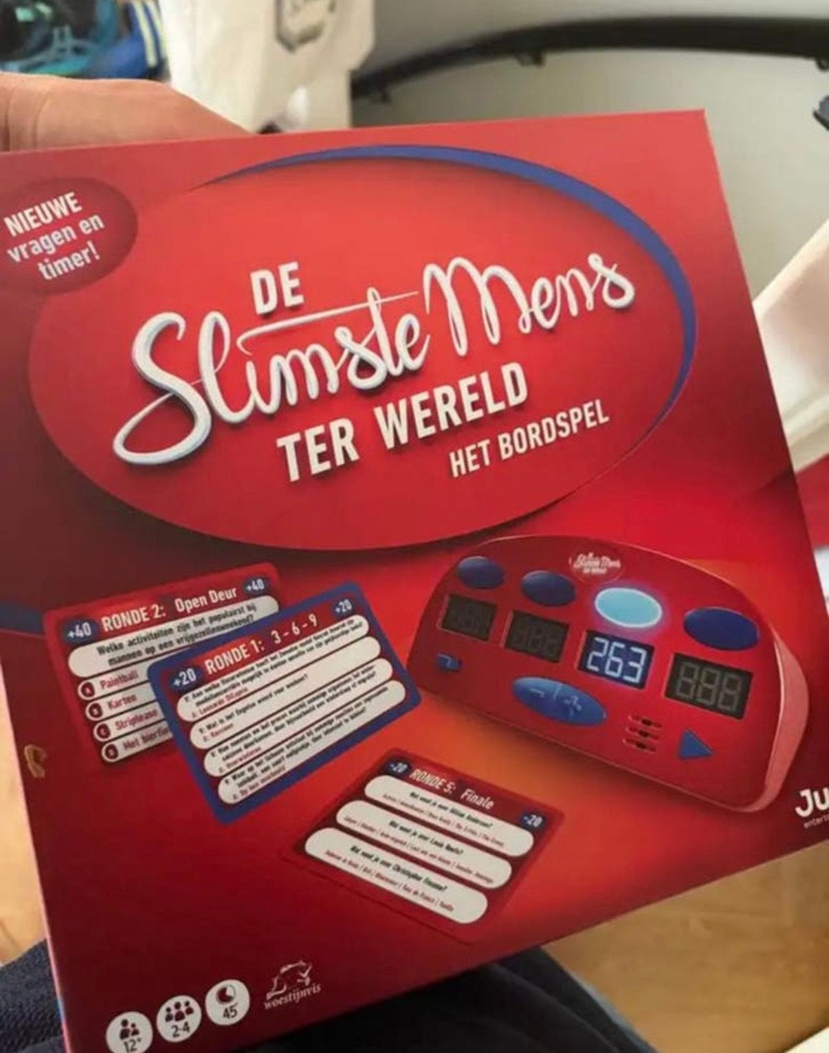 De slimste mens spel, Hobby en Vrije tijd, Gezelschapsspellen | Overige, Ophalen, Zo goed als nieuw