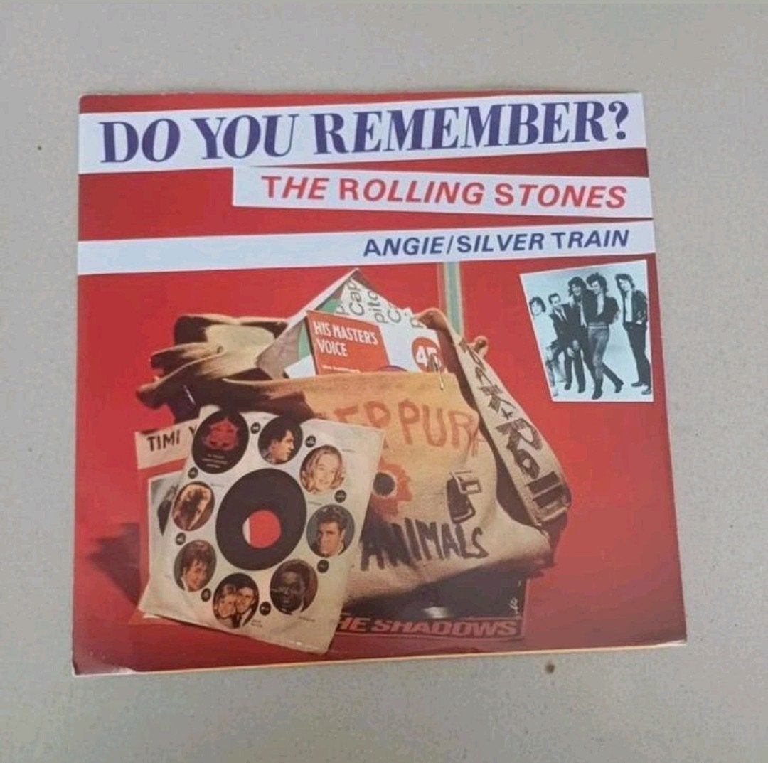 The Rolling Stones  - Angie, Cd's en Dvd's, Gebruikt, 7 inch, Ophalen of Verzenden, Pop