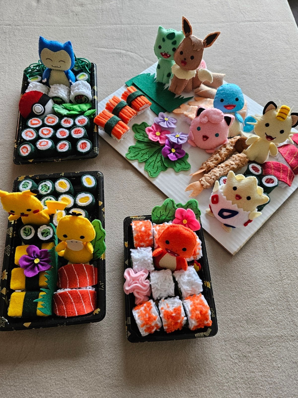 Sushi Pokemon vilt figuren Nieuw, Hobby en Vrije tijd, Ophalen, Nieuw, Figuurtje(s)