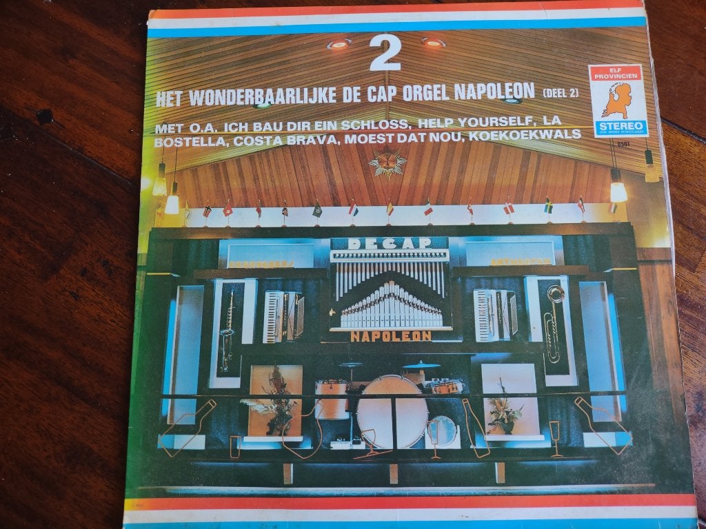 Orgel LP - Het wonderbaarlijke De Cap Orgel 2 : Napoleon, Ophalen of Verzenden, Gebruikt, 12 inch