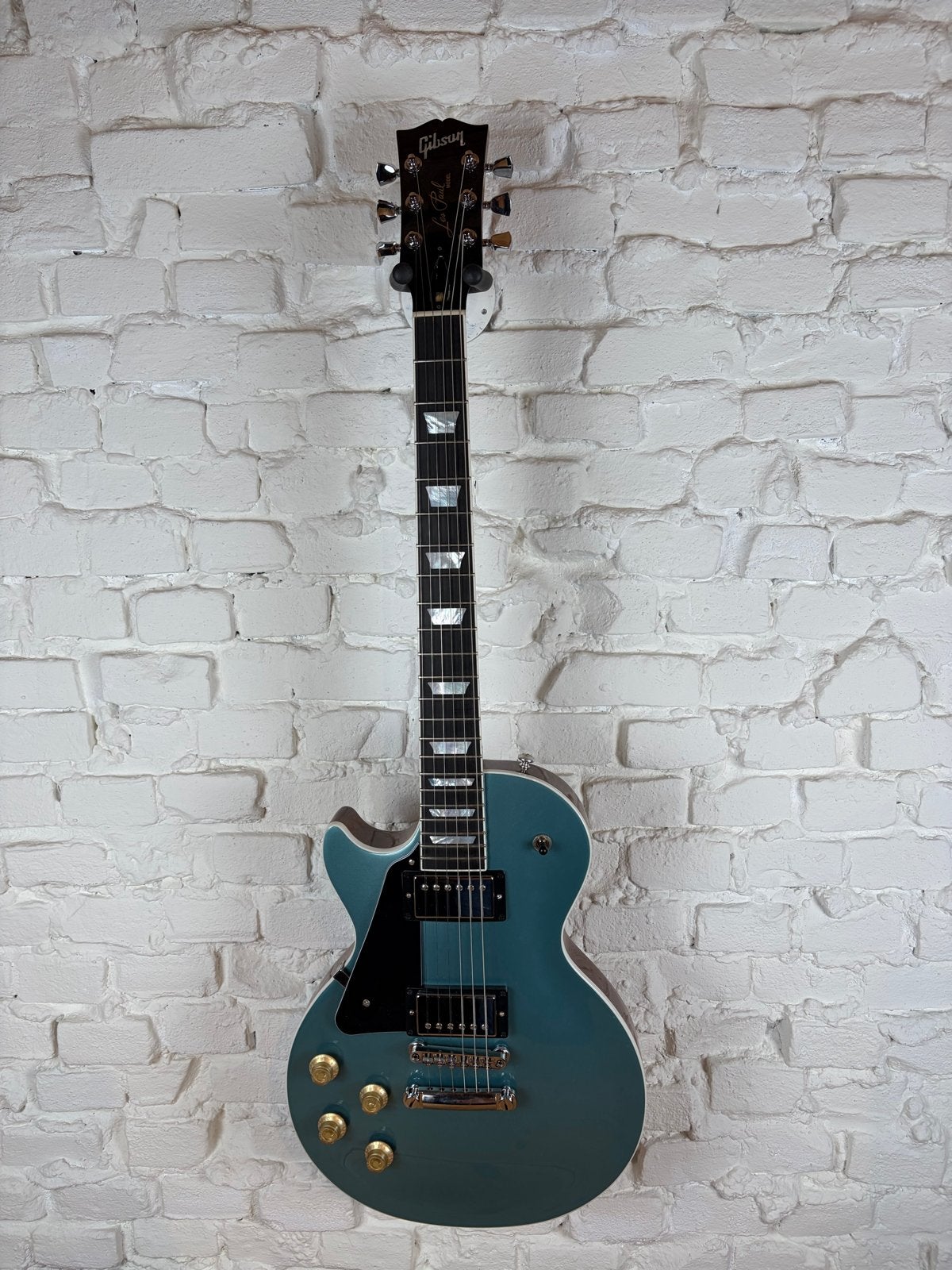 Gibson Les Paul Modern Faded Pelham Blue Top | linkshandig, Muziek en Instrumenten, Snaarinstrumenten | Gitaren | Elektrisch, Gebruikt