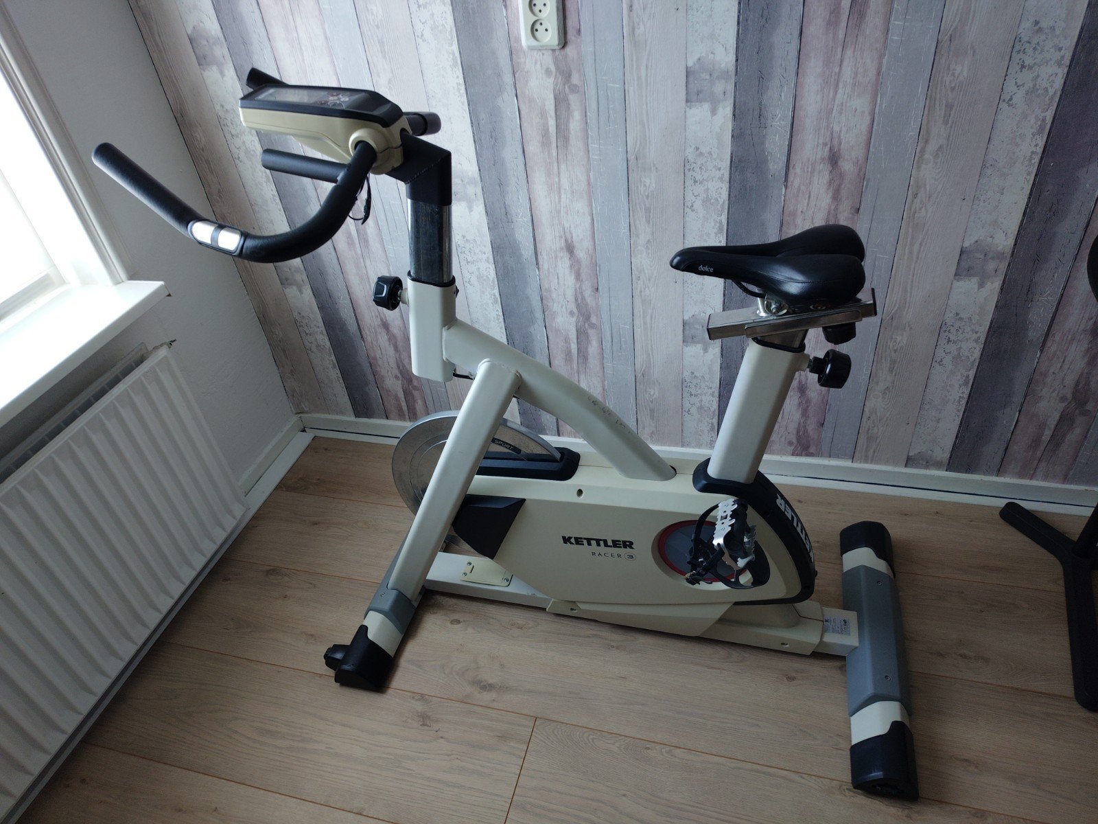 Kettler Racer 3 Spinningfiets, Ophalen, Spinningfiets, Zo goed als nieuw, Metaal