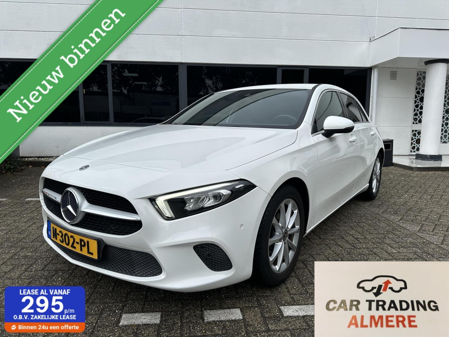Mercedes A-klasse 200 Business Solution AMG 2018 NAP €1795, Auto's, Gebruikt, 4 cilinders, Leder, Bedrijf