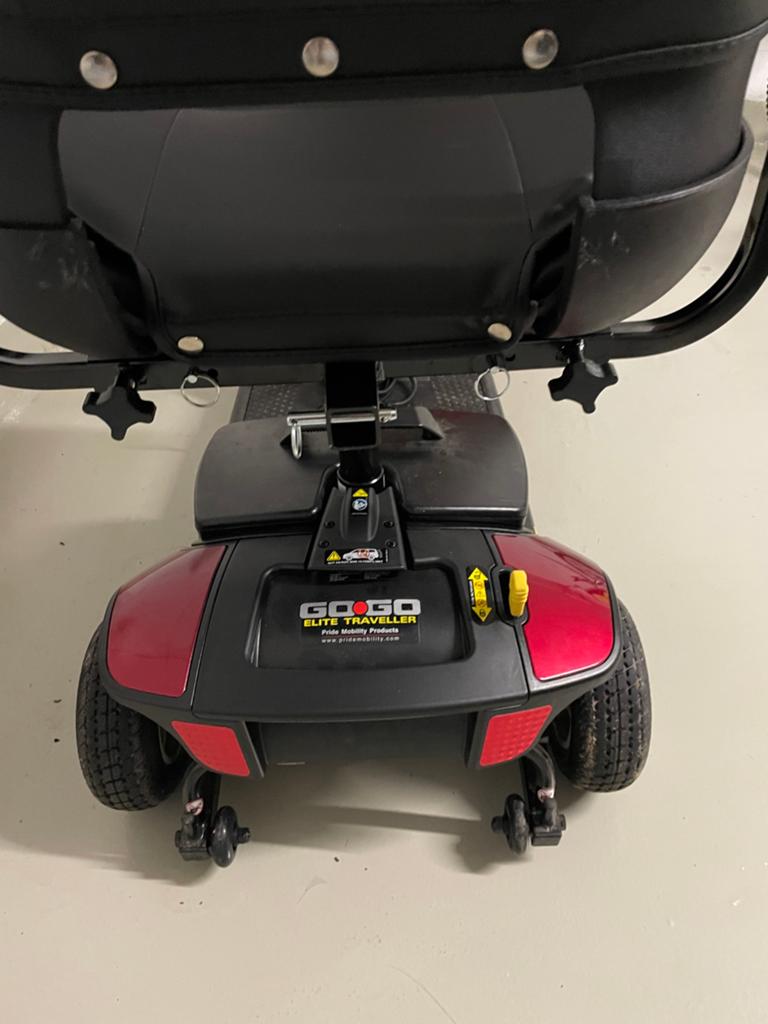 Gogo elite traveller, 10 km/u of minder, 16 t/m 25 km, Zo goed als nieuw, Ophalen