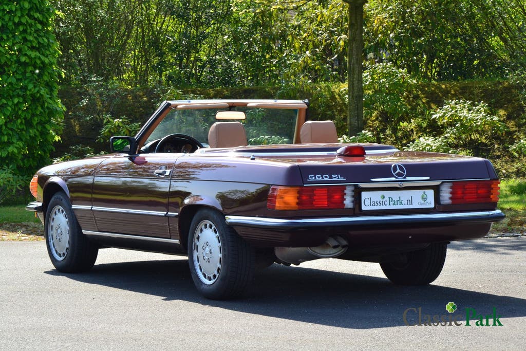 Mercedes-Benz 500-serie 560 SL (bj 1987, automaat), foto 3