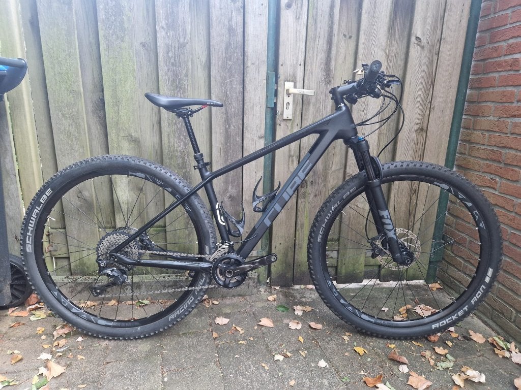 Cube Reaction C:62 Race | Carbon MTB | Shimano XT | Maat M, Gebruikt, Hardtail, Heren, Schijfrem