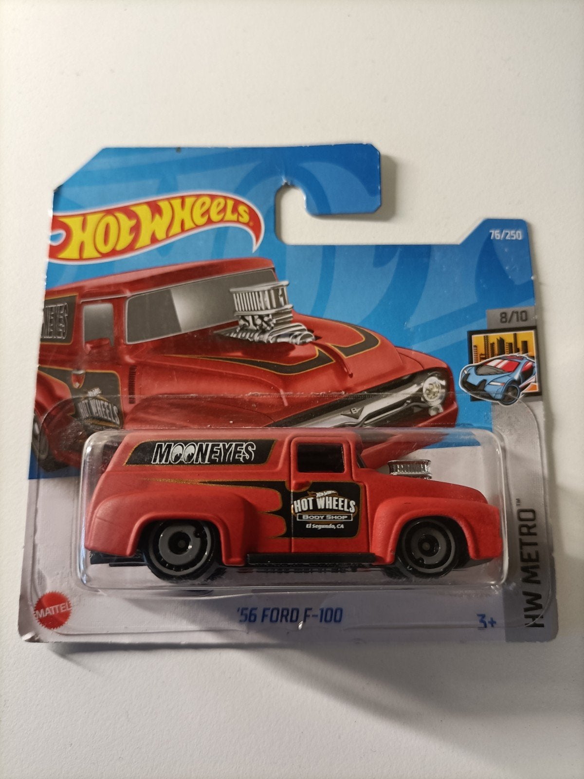 Hot Wheels '56 Ford F-100 Mooneyes - Nieuw in verpakking, Ophalen of Verzenden, Nieuw