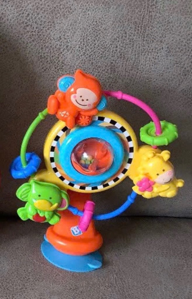 Baby speel carrousel voor kinderstoel, Ophalen of Verzenden, Zo goed als nieuw, Overige typen, Met licht