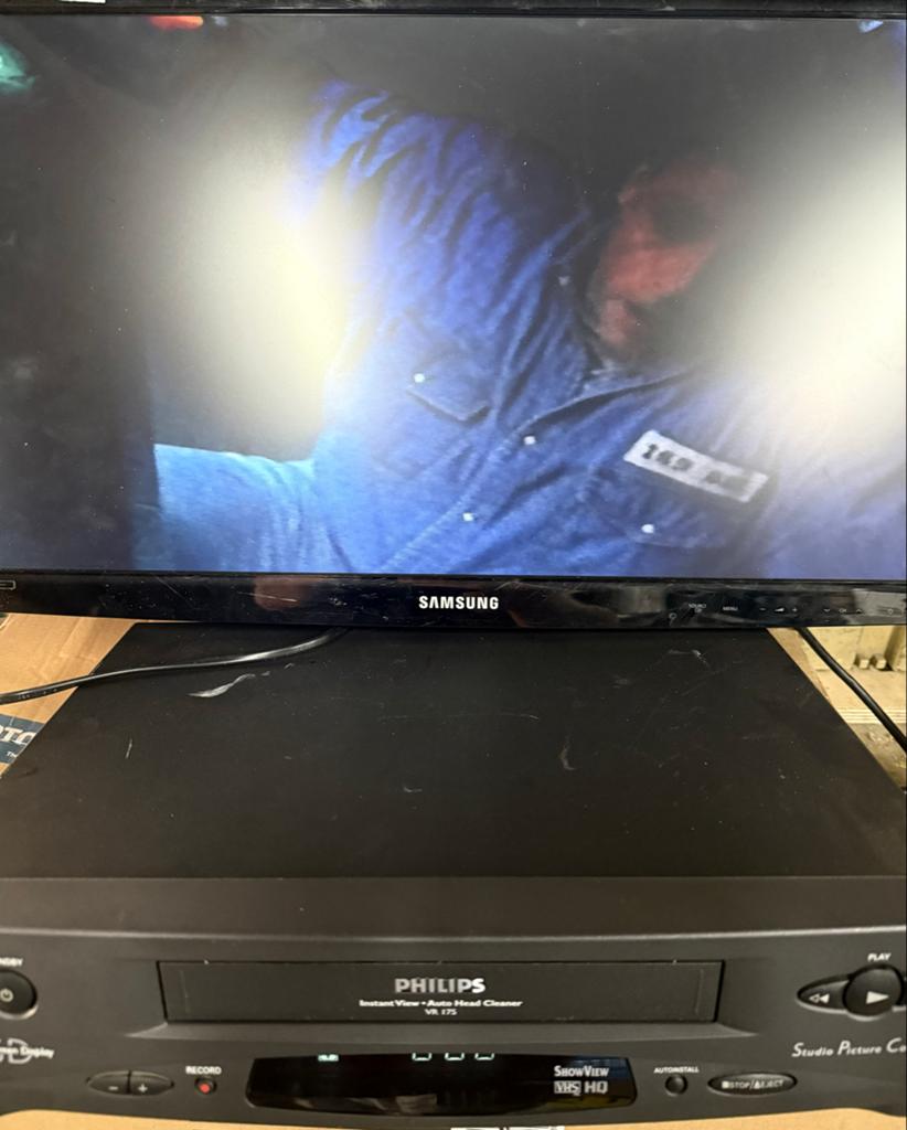 Philips VR175 VHS Videorecorder - Vintage VHS Speler, Ophalen of Verzenden, Gebruikt, VHS-speler of -recorder