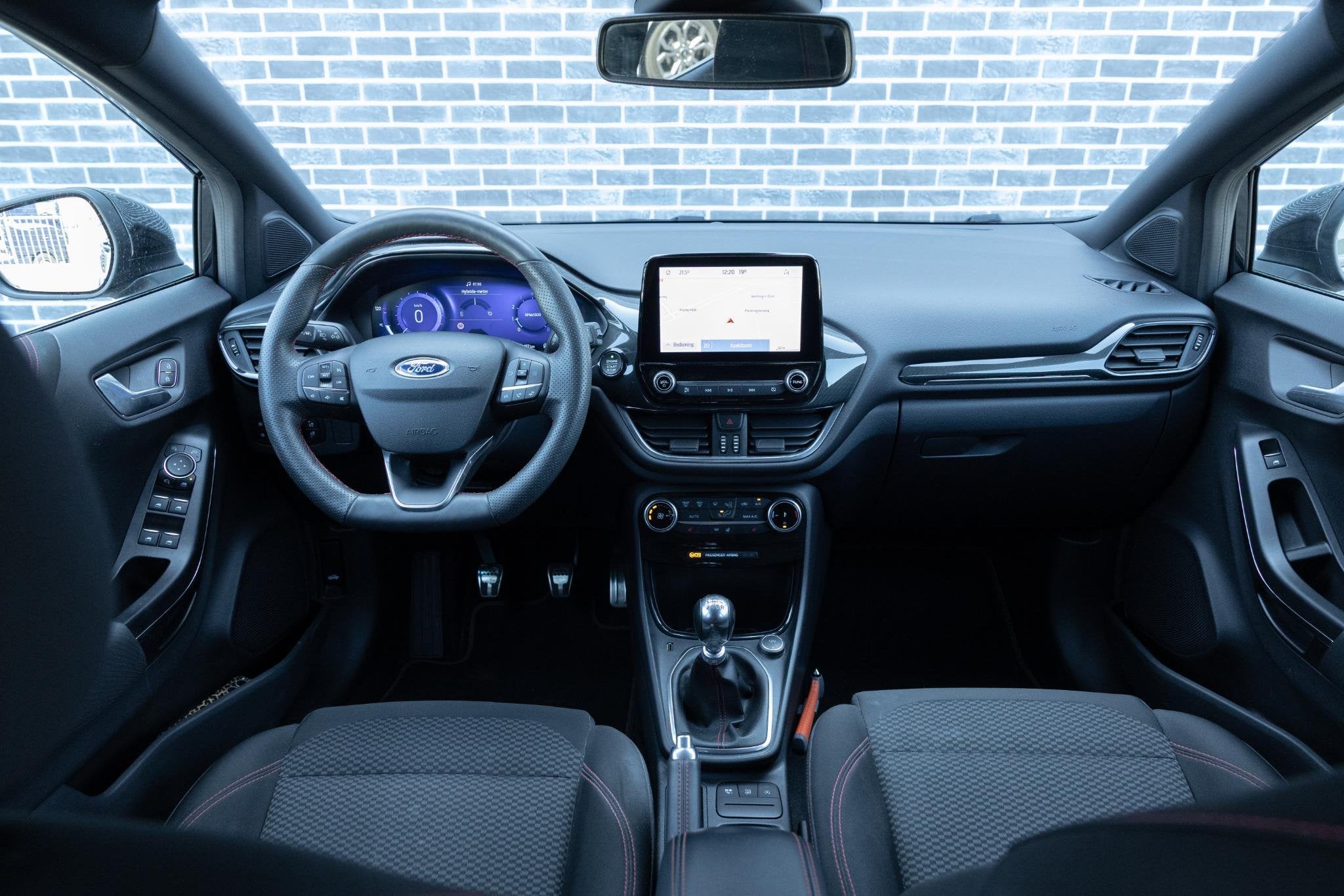 Ford Puma 1.0 EcoBoost Hybrid 155 ST-Line | Navigatie | Appl, Auto's, Leder en Stof, Bedrijf, 3 cilinders, 1100 kg