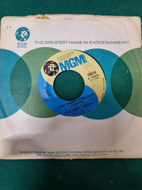 Single little jimmy osmond, Ophalen of Verzenden