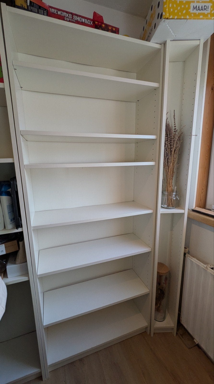 IKEA Billy Boekenkasten en CD-kasten - Complete Set, Ophalen, Met plank(en), Gebruikt, 200 cm of meer