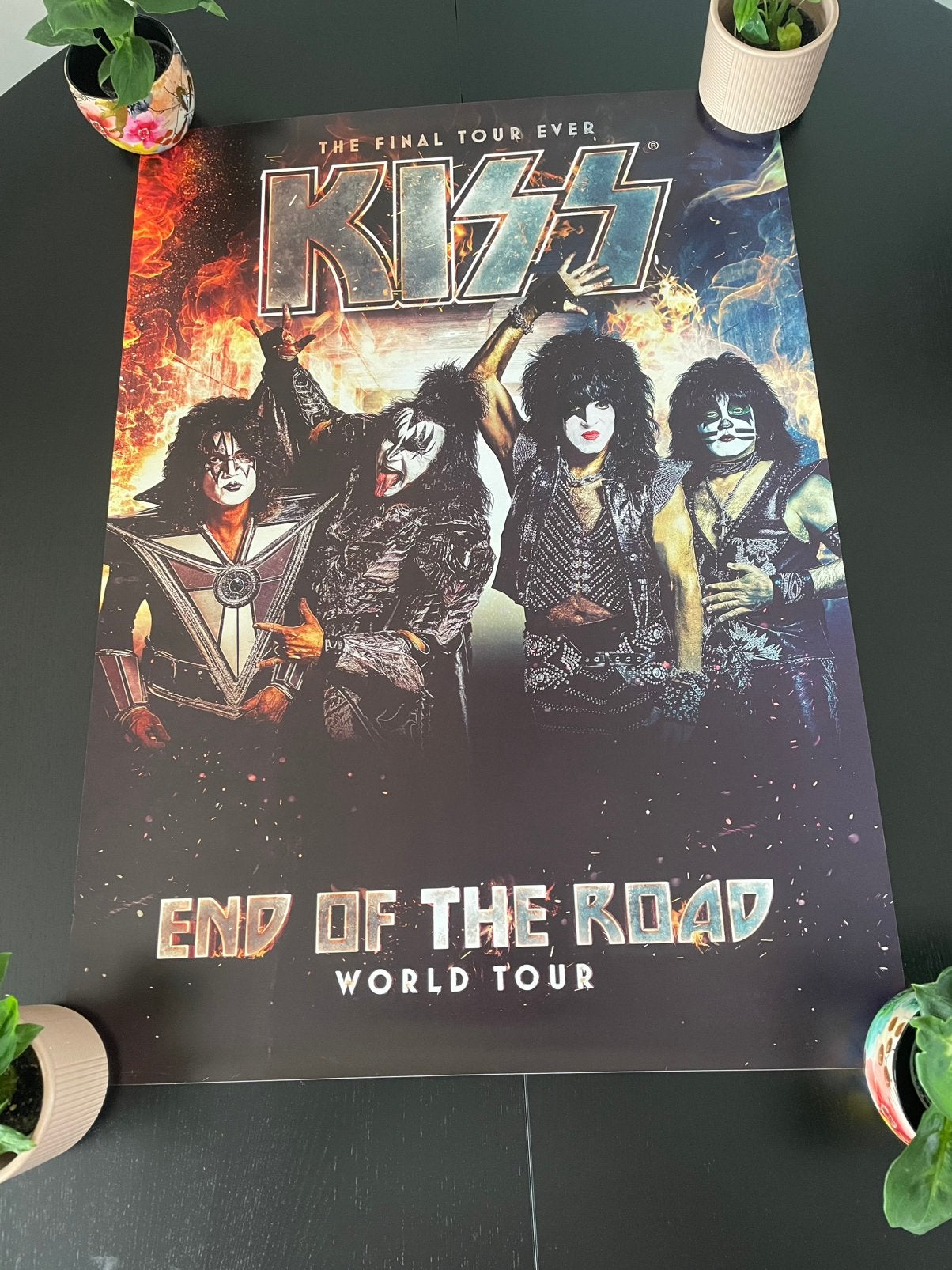 KISS/Gene Simmons posters + litho!, Verzamelen, Ophalen of Verzenden, Nieuw, Muziek
