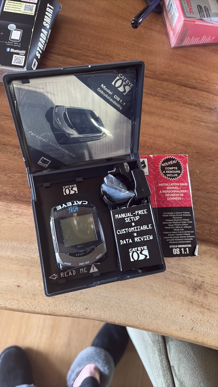 Cat eye hartslagcomputer msc 2dx nieuw, Fietsen en Brommers, Fietsaccessoires | Fietscomputers, Ophalen of Verzenden, Zo goed als nieuw