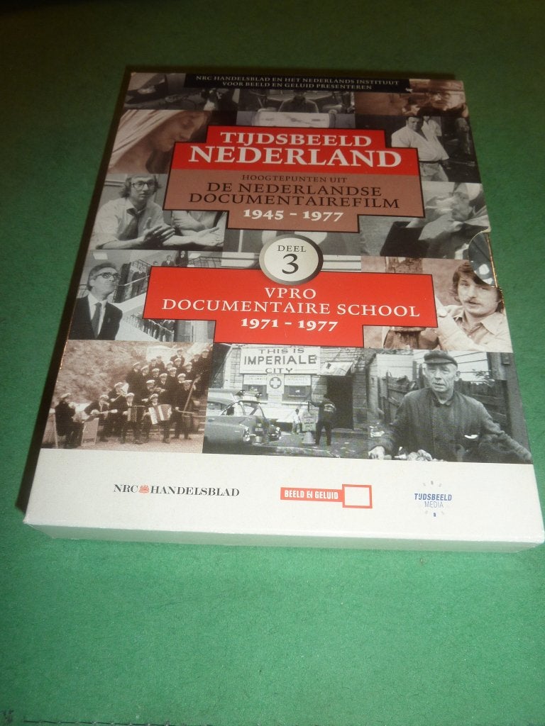 Deel 3 VPRO Documentaire school 1971-1977 3 dvd-box, Cd's en Dvd's, Verzenden, Alle leeftijden, Nederlands, Zo goed als nieuw