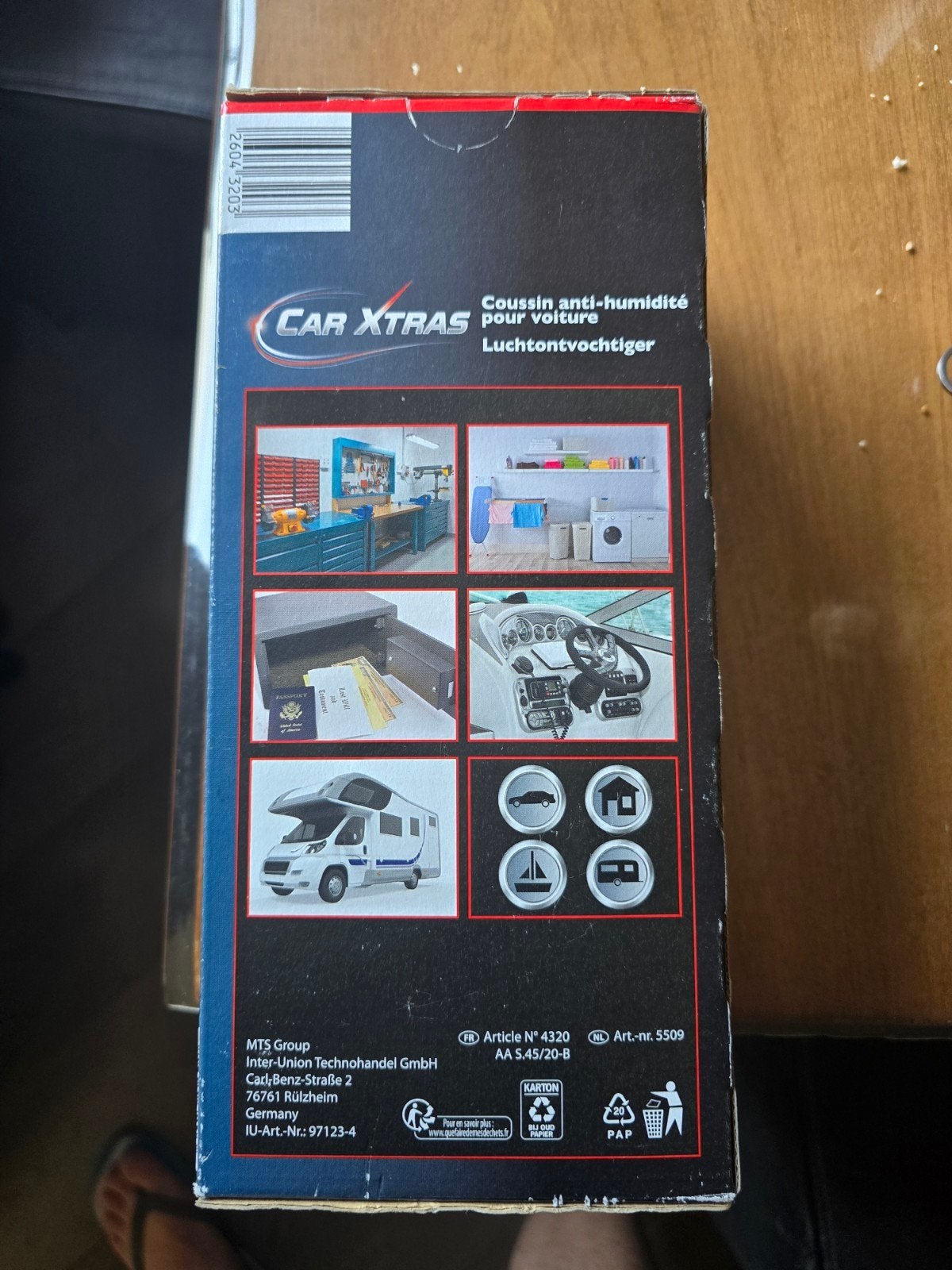 Foto 2 van Car Xtras Luchtontvochtiger - Nieuw in doos!
