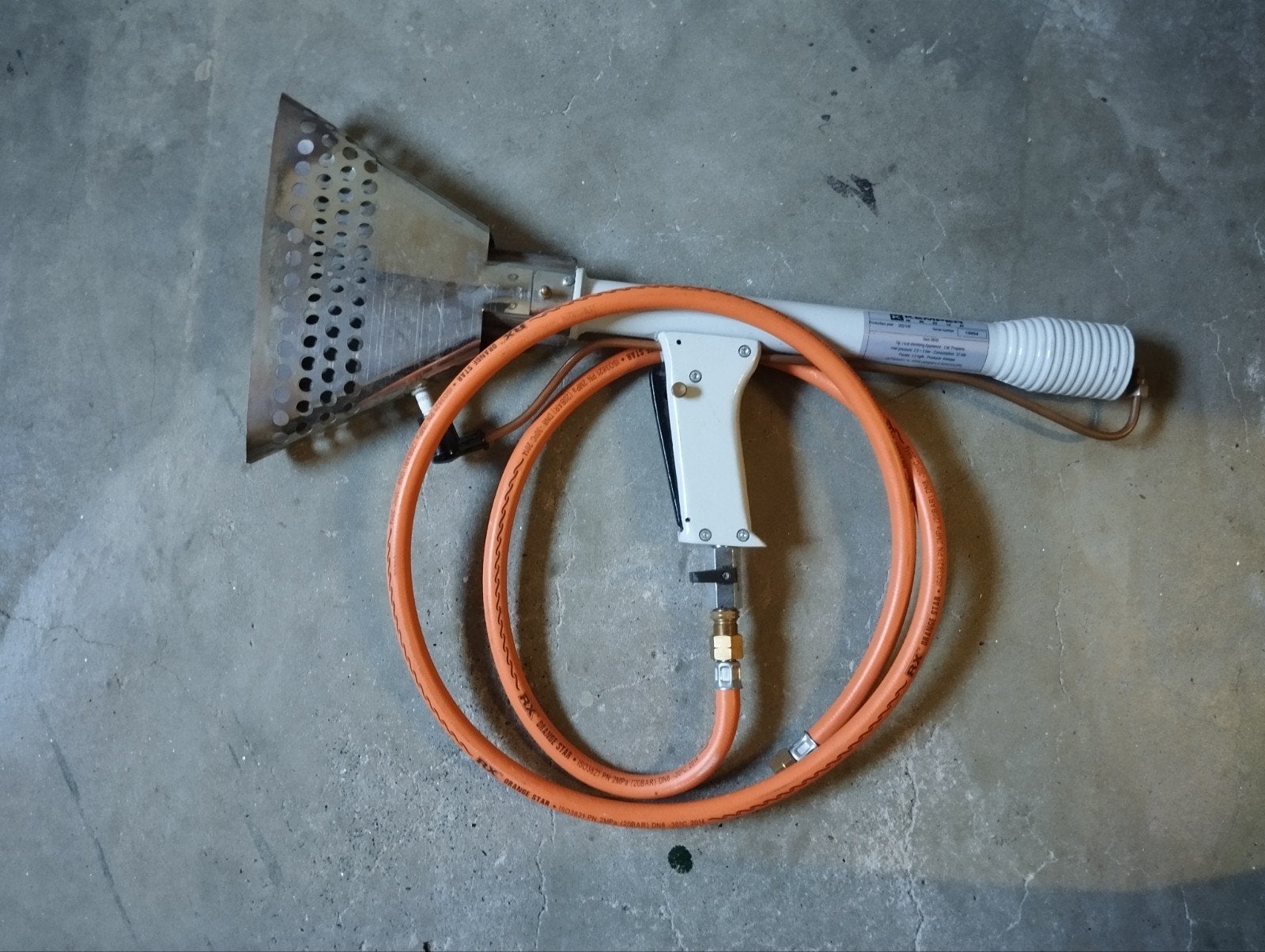 Kemper krimpfolie brander, Ophalen, Zo goed als nieuw