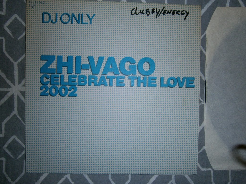 Zhi-Vago – Celebrate The Love 2002. Trance Club Trance Promo, Cd's en Dvd's, Vinyl | Dance en House, Ophalen, Gebruikt, Trance