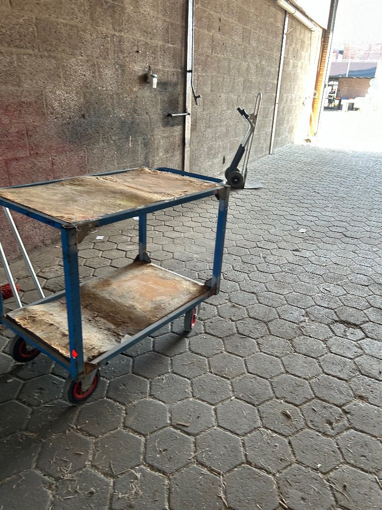 ⭕️⭕️. TRANSPORT KAR ⭕️⭕️ opruimers ‼️, 100 liter of meer, Ophalen, Gebruikt, Transportkar