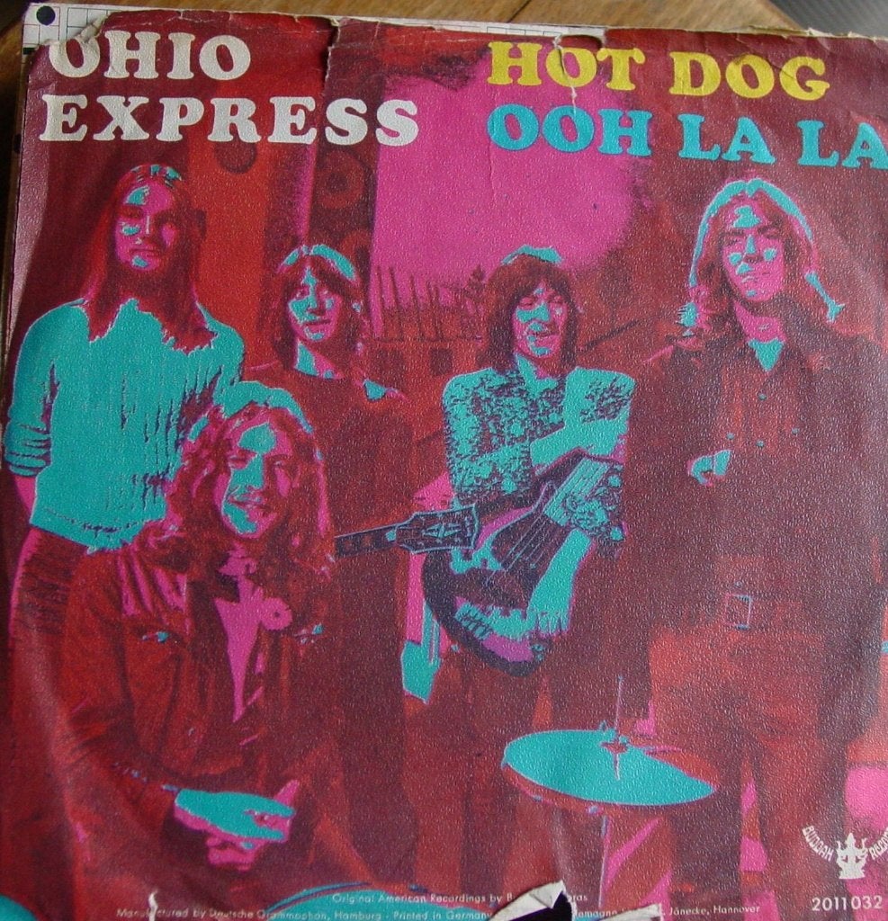 45T 7INCH VINYL SINGLE OHIO EXPRESS, Ophalen of Verzenden, Zo goed als nieuw, Pop
