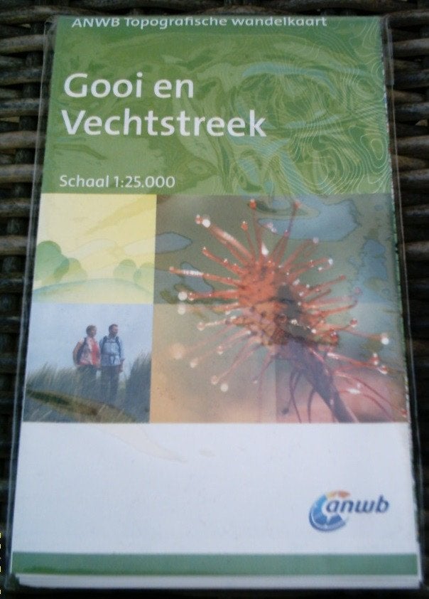 ANWB wandelkaart. Gooi en Vechtstreek. ISBN 9789016038670., Boeken, Nieuw, Ophalen of Verzenden, Landkaart, 1800 tot 2000