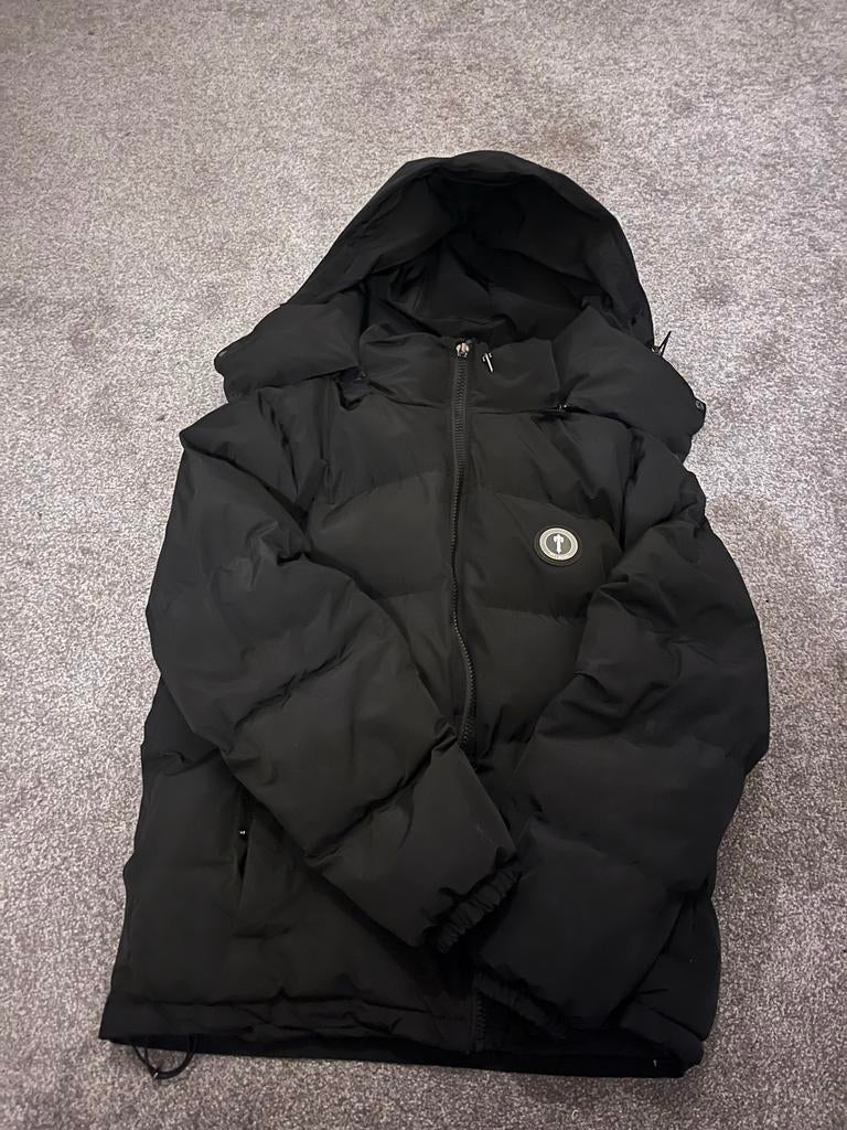 Trapstar Puffer Jacket, Ophalen of Verzenden, Gedragen, Maat 52/54 (L), Zwart