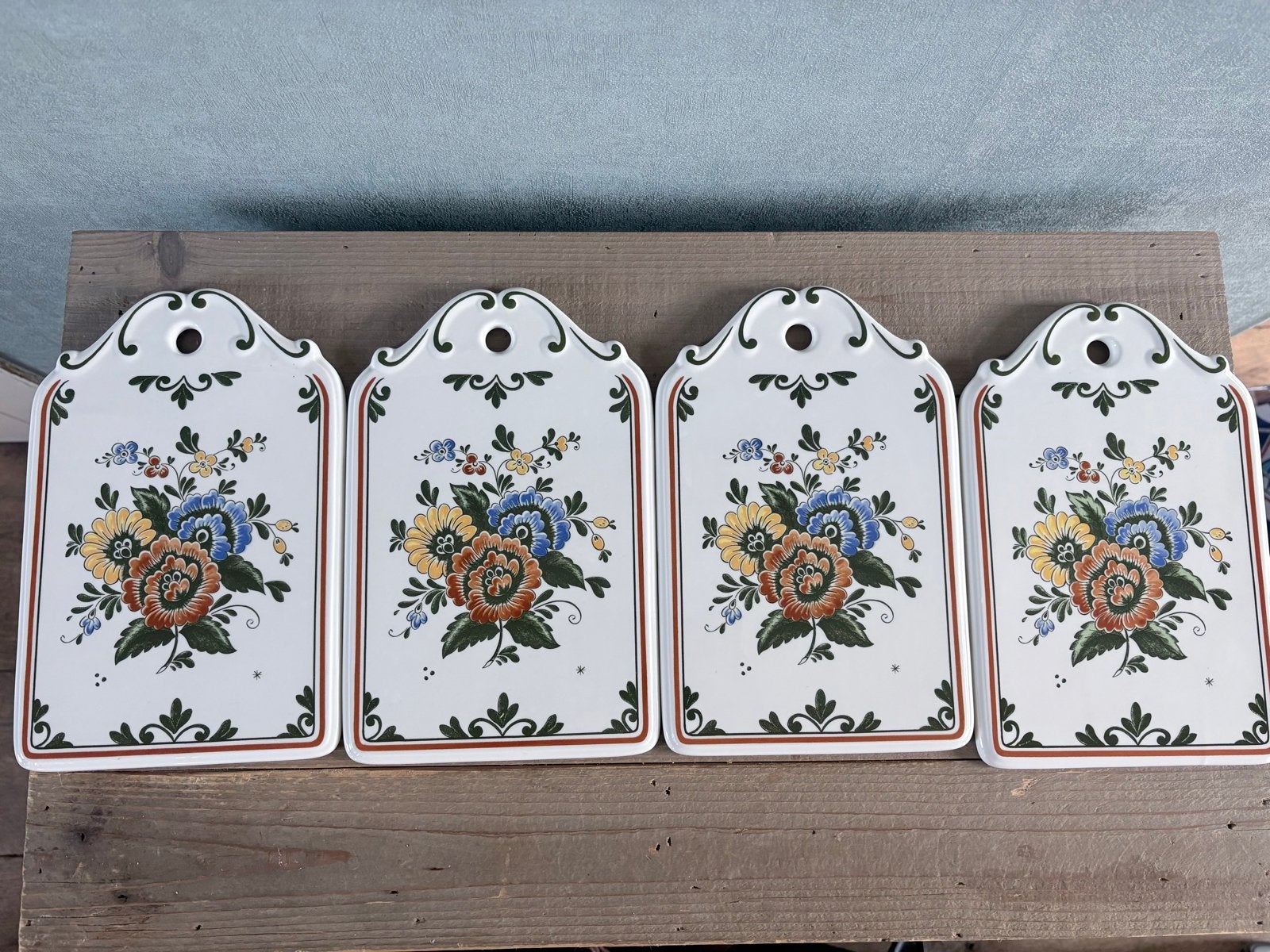 Villeroy & Boch Alt Amsterdam Ontbijtplankjes/serveerbotdjes, Ophalen of Verzenden, Zo goed als nieuw, Porselein, Overige stijlen